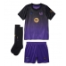 Barcelona Fermin Lopez #7 Bortedraktsett Barn 2026-27 Kortermet (+ Korte bukser)
